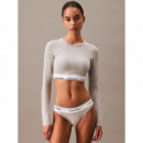 Lightly Lined Bralette Grey Heather  CALVIN KLEIN