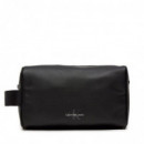 Monogram Soft Dopp Kit Black  CALVIN KLEIN