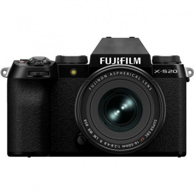 FUJIFILM Camara  X-S20+16-50MM Kit Negro