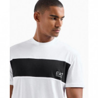 Camiseta White  EA7 EMPORIO ARMANI 7