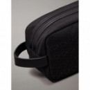 Ck Remote Washbag Mono Pique Mono Black  CALVIN KLEIN