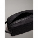 Ck Remote Washbag Mono Pique Mono Black  CALVIN KLEIN