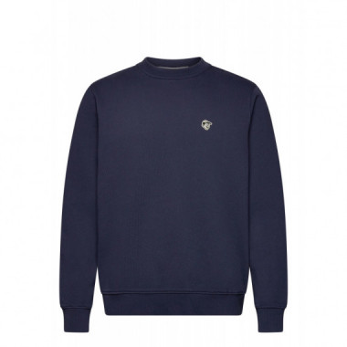 Jerséis y Sudaderas Sudadera POMPEII Emilio Navy Crewneck