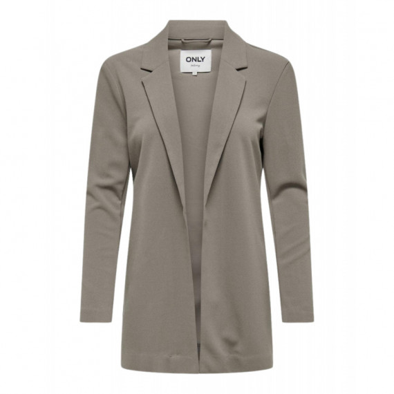 Chaquetas Mujer Blazer ONLY Loose Lacy Taupe Gray