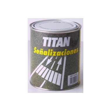 Pintura Titan Señalizaciones Amarilla 3201  4 Litros