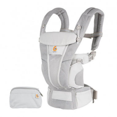 Mochila Portabebe Omni Breeze Gris Perla  ERGOBABY