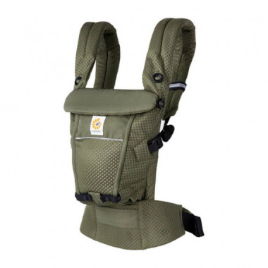 Mochila Portabebe Adapt Olive Green (malla Softflex)  ERGOBABY