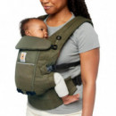 Mochila Portabebe Adapt Olive Green (malla Softflex)  ERGOBABY