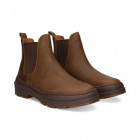 Botin Elastico ante Marron  CAMPER