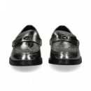 Mocasin Logo Gris  COACH