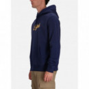 Polo RALPH LAUREN - LSPOHOODM2-LONG Sleevesweatshirt - Dark Cobalt - 710952102001/DARK Cobalt