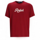 Polo RALPH LAUREN - SSCNCLSM1-SHORT Sleeve-t-shirt - Red Carpet - 710936401005/RED Carpet