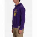 Polo RALPH LAUREN - POHOODM2-LONG Sleeve-sweatshirt - Chalet Purple - 710950758001/CHALET Purple