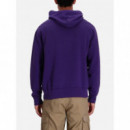 Polo RALPH LAUREN - POHOODM2-LONG Sleeve-sweatshirt - Chalet Purple - 710950758001/CHALET Purple