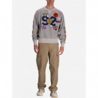 Polo RALPH LAUREN - LSCNVFM1-LONG Sleeve-sweatshirt - Andover Heather - 710950755001/ANDOVER Heather