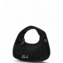 KARL LAGERFELD - K/evening Signature Sm Hobo - A999 - 246W3081/A999