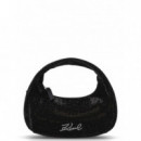 KARL LAGERFELD - K/evening Signature Sm Hobo - A999 - 246W3081/A999