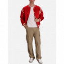 Polo RALPH LAUREN - Varsity Jkt-lined-bomber - Ralph Red - 710949940001/RALPH Red