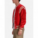 Polo RALPH LAUREN - Varsity Jkt-lined-bomber - Ralph Red - 710949940001/RALPH Red