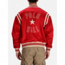 Polo RALPH LAUREN - Varsity Jkt-lined-bomber - Ralph Red - 710949940001/RALPH Red