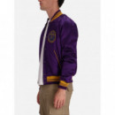 Polo RALPH LAUREN - Baseball Jkt-lined-bomber - Champion Purple X - 710949942001/CHAMPION Purple X