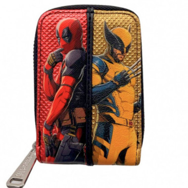 Tarjetero Deadpool & Lobezno Marvel LOUNGEFLY