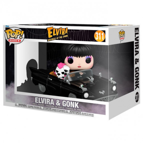 FUNKO Pop Rides Elvira y Gonk Elvira Mistress Of The Dark 311