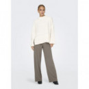 Pantalones Mujer Pantalones ONLY Klara Taupe Gray