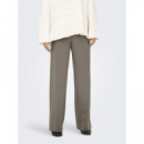 Pantalones Mujer Pantalones ONLY Klara Taupe Gray