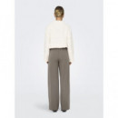 Pantalones Mujer Pantalones ONLY Klara Taupe Gray