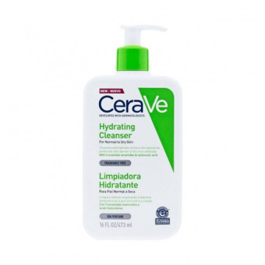 CERAVE Limpiadora Crema Espuma Hidratante 473ML