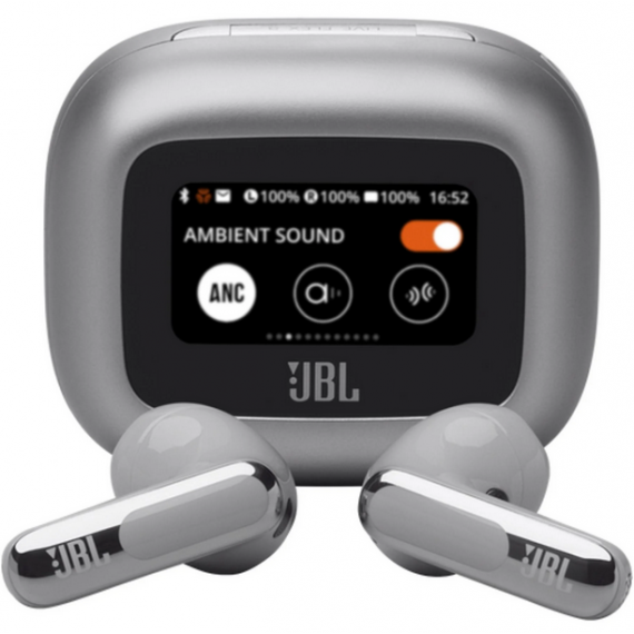 Auriculares JBL Live Flex 3 Plata