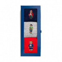 Pack de 3 Calcetines con Parte Superior Enrollable de Polo Bear  RALPH LAUREN