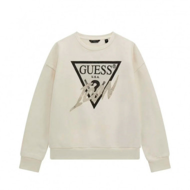 Sudadera con Logotipo Triángulo Icon Kids  GUESS