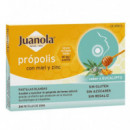 Juanolas Prop Zinc Eucalipto 24 Pastillas  ANGELINI PHARMA ESPAÑA