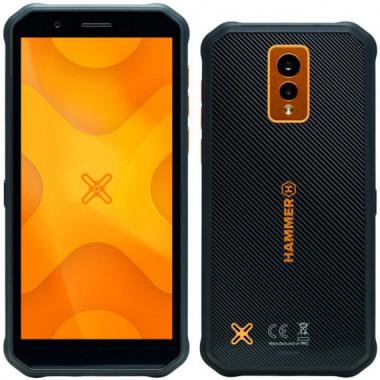 HAMMER Energy X 5.5" IPS Hd+ 4GB 64GB Nfc Negro/naranja