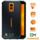 HAMMER Energy X 5.5" IPS Hd+ 4GB 64GB Nfc Negro/naranja