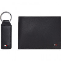 Gp Eton Cc And Coin Pckt Keyfob Black  TOMMY HILFIGER