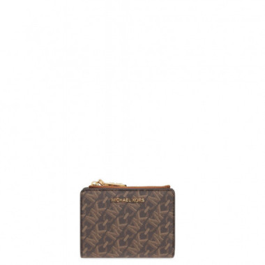 Md Snap Coin Billfold Brn/luggage  MICHAEL KORS