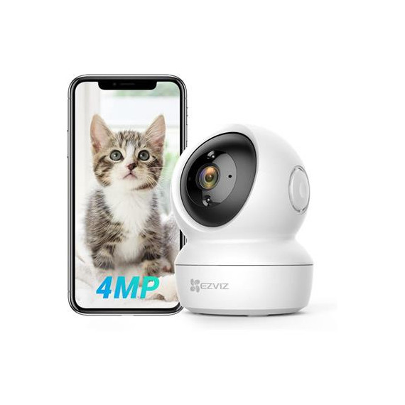 EZVIZ Camara Vigilancia Ip Wifi 2K C6N 360º Blanco