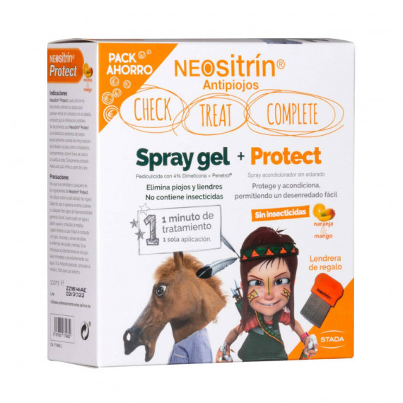 Neositrin Pack Spray Gel + Protect Acondicionado  STADA