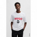 Camiseta HUGO X Disney con Logo de la Colección Pesadilla Antes de Navidad de HUGO