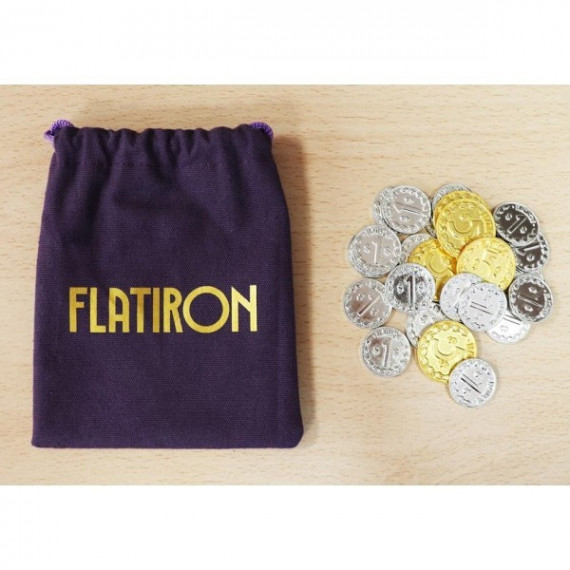 Flatiron monedas deluxe