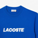 Camisetas Hombre Camiseta LACOSTE Corte Clásico con Logotipo Azul