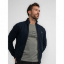 Chaquetas Hombre Cardigan PETROL INDUSTRIES Tazlina Sky Captain