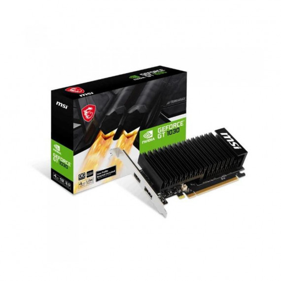 Tarjeta de Video MSI GT1030 Oc 4GB GDDR4 Low Profile Pcie 3.0