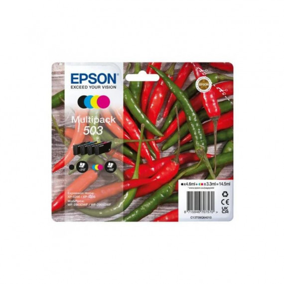 Tinta EPSON C13T09Q64010 Multipack 503