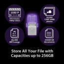 Pen Drive 128GB KINGSTON Usb-a/usb-c 3.2 Purple