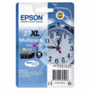 Tinta EPSON C13T27154012 Multipack 3 Colores 27XL