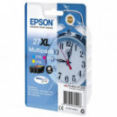 Tinta EPSON C13T27154012 Multipack 3 Colores 27XL